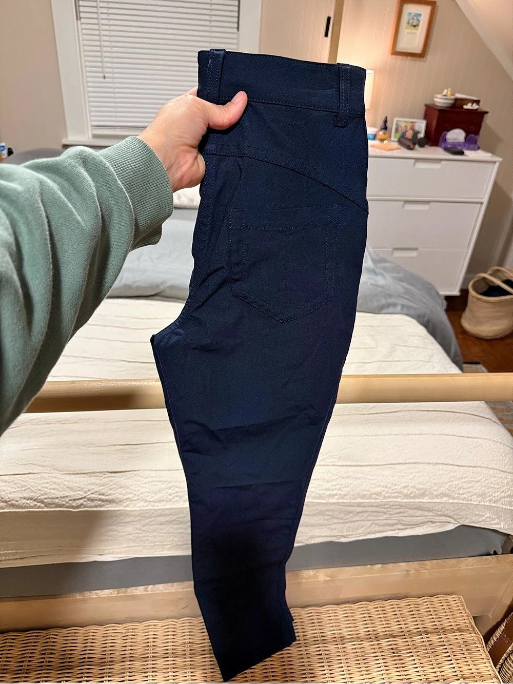 lululemon City Sleek 5 Pocket High-Rise Wide-Leg Pant Blue